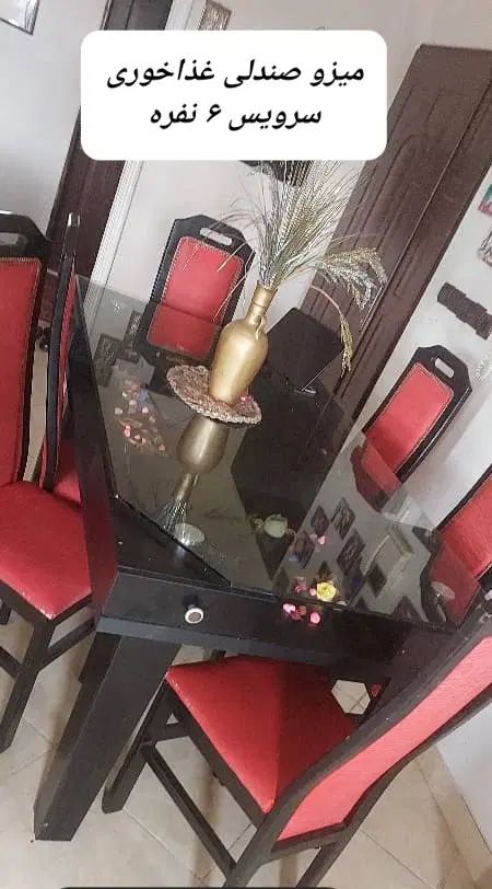 سرویس غذاخوری|میز و صندلی غذاخوری|رشت, گیل|دیوار