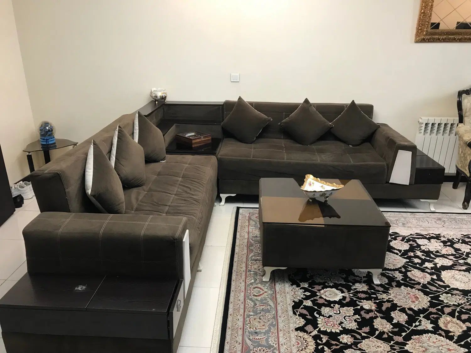 مبل ال به همراه مبل ۷ نفره و نهار خوری ۶ نفره|مبلمان خانگی و میز عسلی|تهران, مهرآباد|دیوار