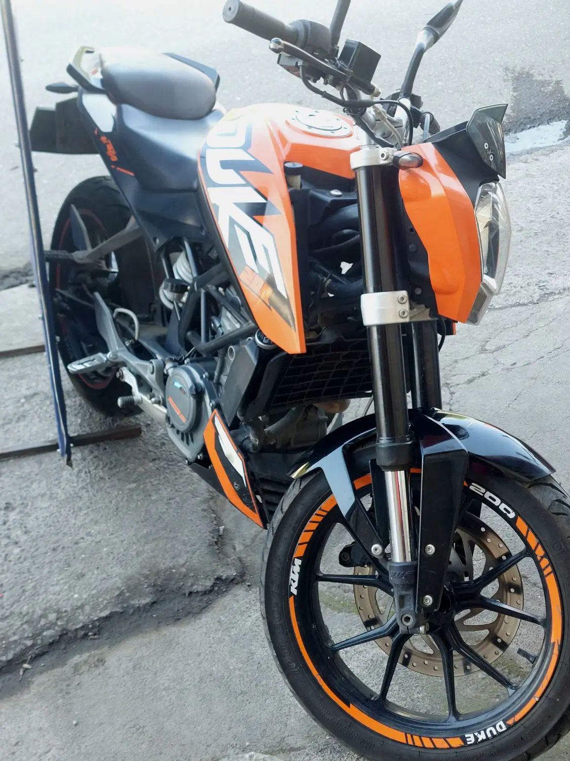 KTM دوک ۲۰۰|موتورسیکلت|رشت, سعدی (تختی)|دیوار