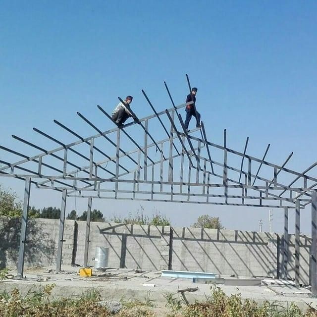 جوشکاری وبرشکاری اسکلت وشیروانی|خدمات پیشه و مهارت|اراک, |دیوار