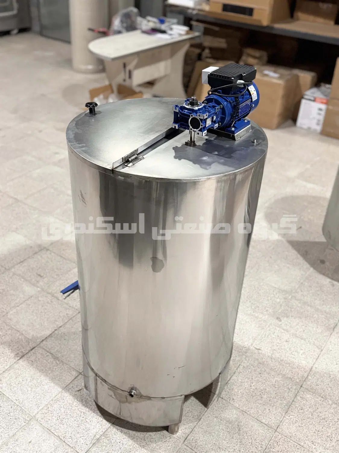 پاتیل پخت شیر ۳۰۰ لیتری استیل دیگ شیرجوش رستورانی|فروشگاه و مغازه|تهران, جردن|دیوار