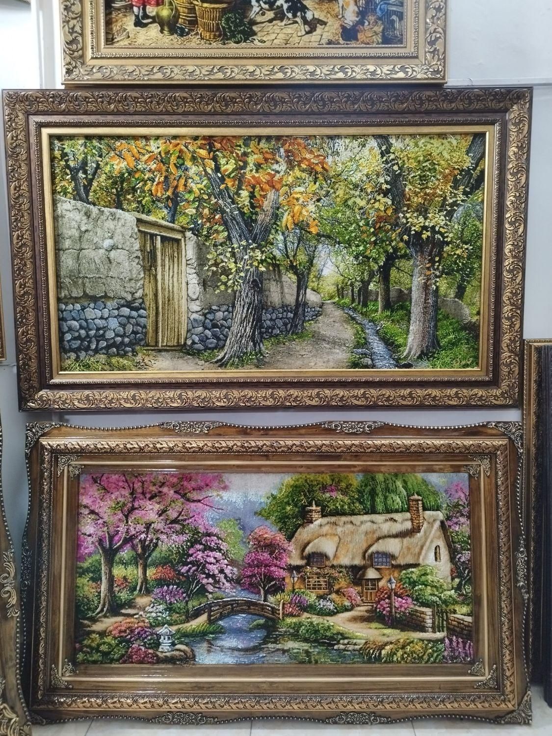 فروشگاه ماندگار/فروش انواع تابلوفرش تبریز نقداقساط|تابلو فرش|تهران, لویزان|دیوار