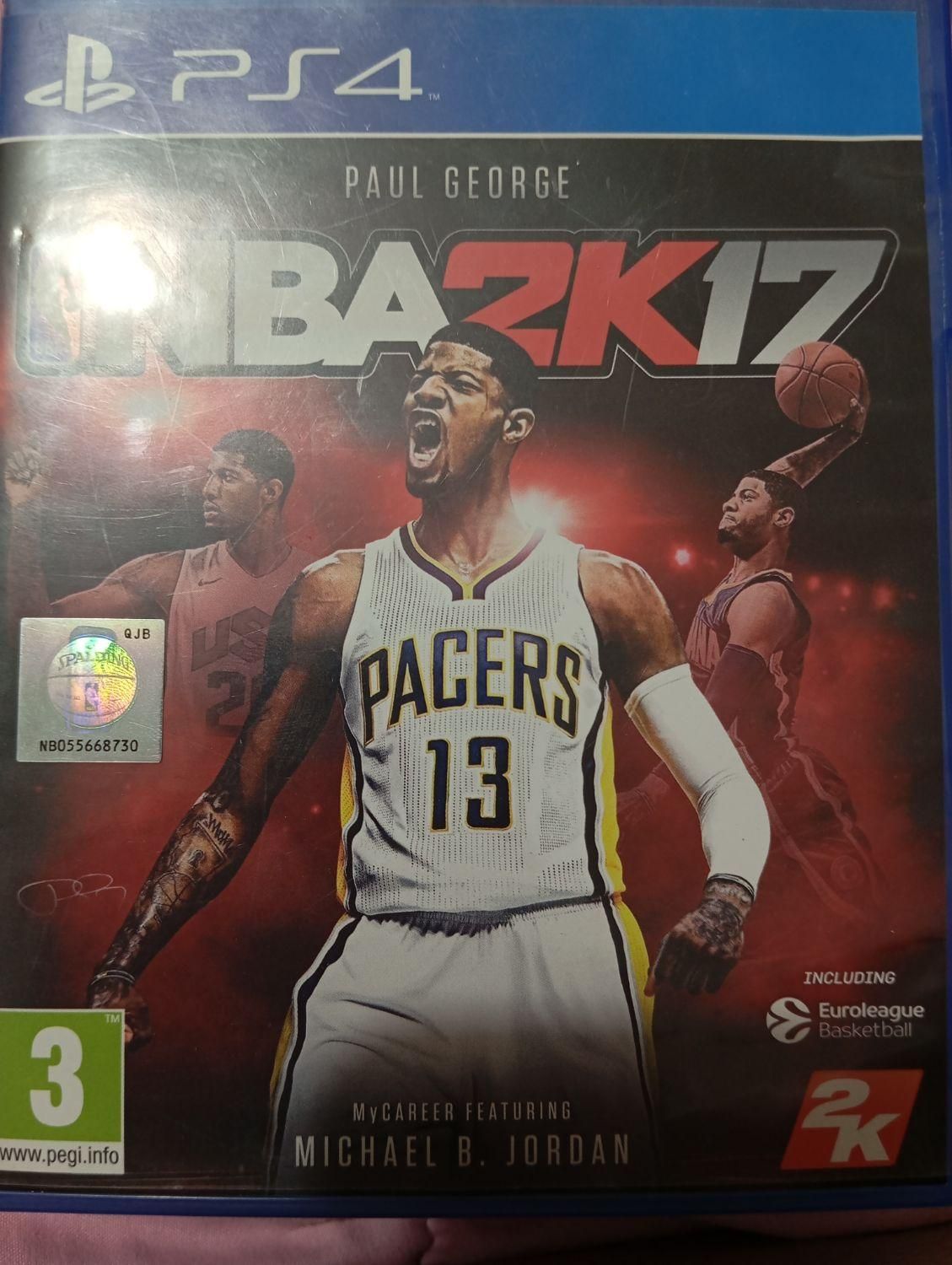 بازی nba 2k17 کار کرده در حد نو|کنسول، بازی ویدئویی و آنلاین|تهران, حکیمیه|دیوار