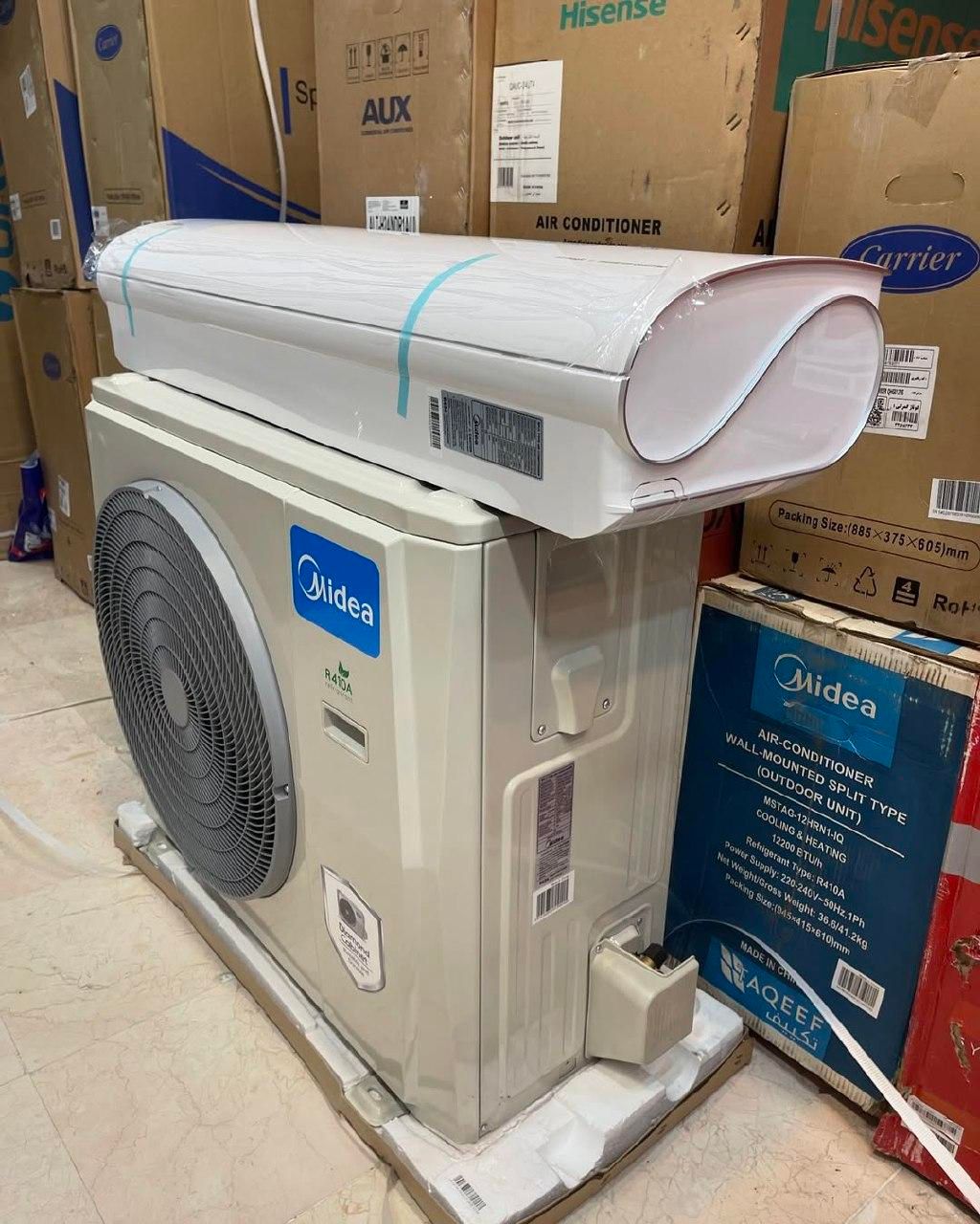 کولرگازی 24هزار اینورتردار کمپانی میدیا Midea|کولر گازی و فن‌کوئل|بجنورد, |دیوار