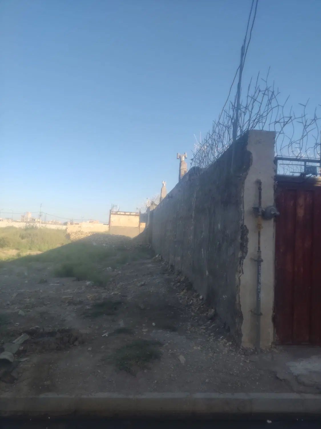 زمین۶۵متری میلان۱۲متری با علمک گاز|فروش زمین و ملک کلنگی|مشهد, طبرسی شمالی|دیوار
