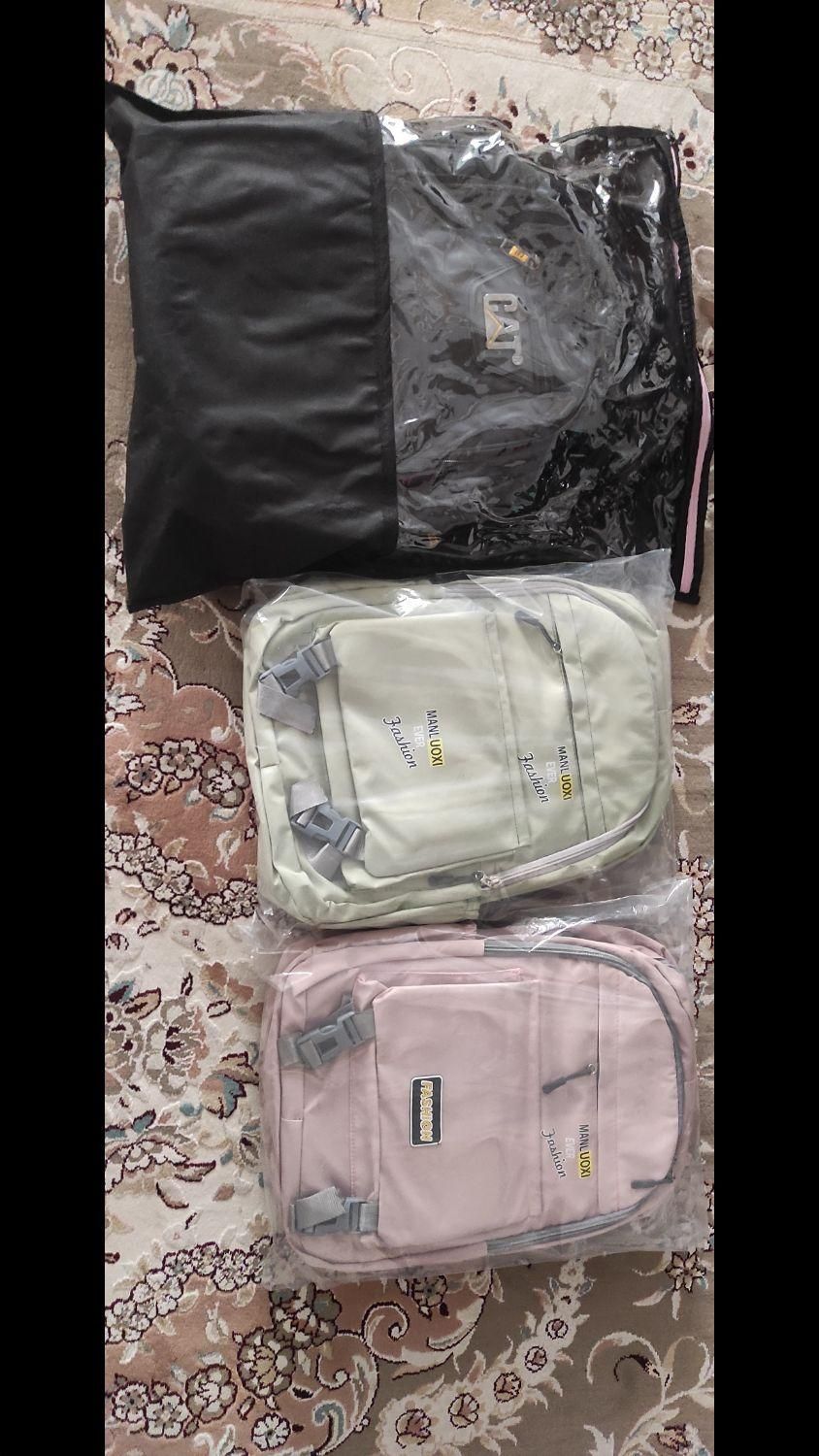 سه عدد کوله پشتی نو استفاده نشده|کیف، کفش، کمربند|بجنورد, |دیوار