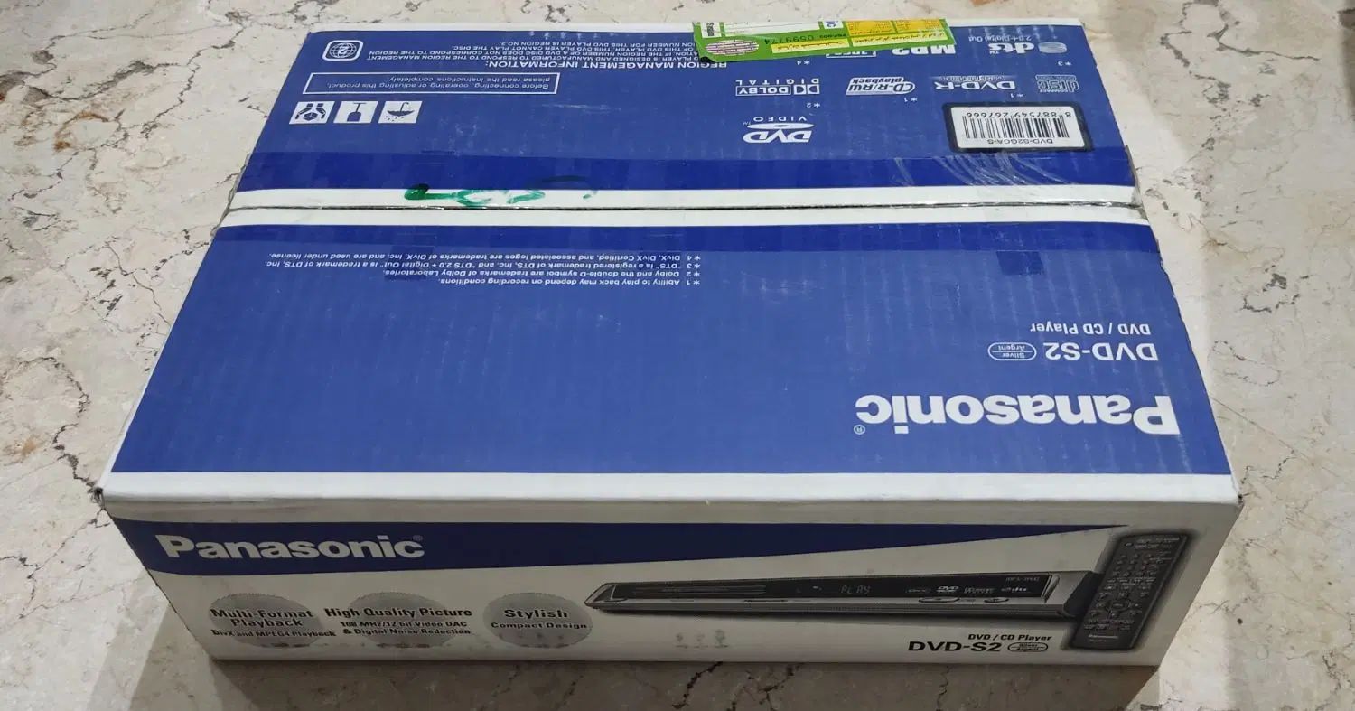 DVD Player panasonic درحد نو کامپکت|پخش‌کننده DVD و ویدیو|تهران, شهرآرا|دیوار