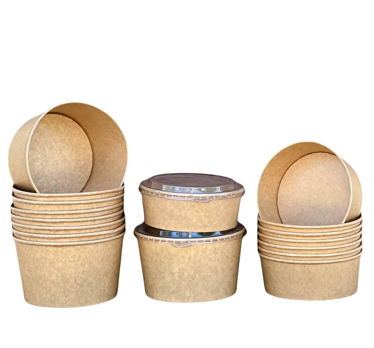 کاسه کاغذی کرافت (سالاد و پاستا)|کافیشاپ و رستوران|قم, سالاریه|دیوار