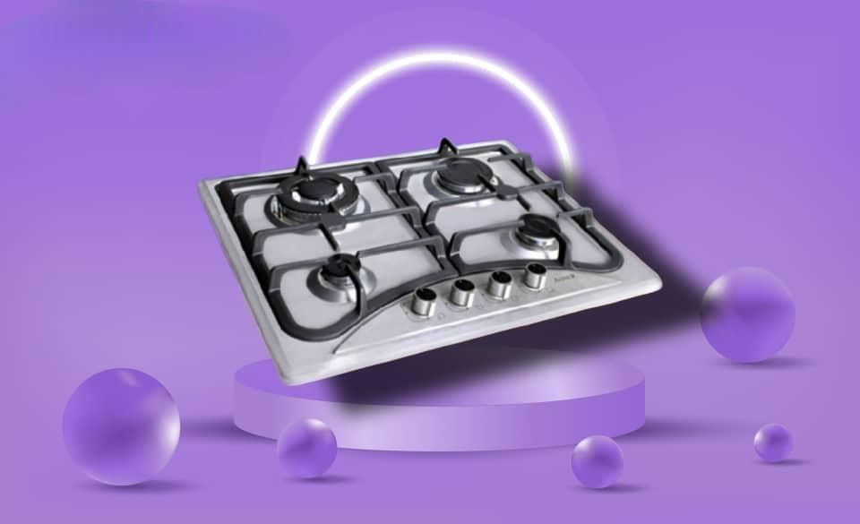 اجاق گاز۴ شعله استیل|اجاق گاز و لوازم برقی پختوپز|رشت, حمیدیان|دیوار