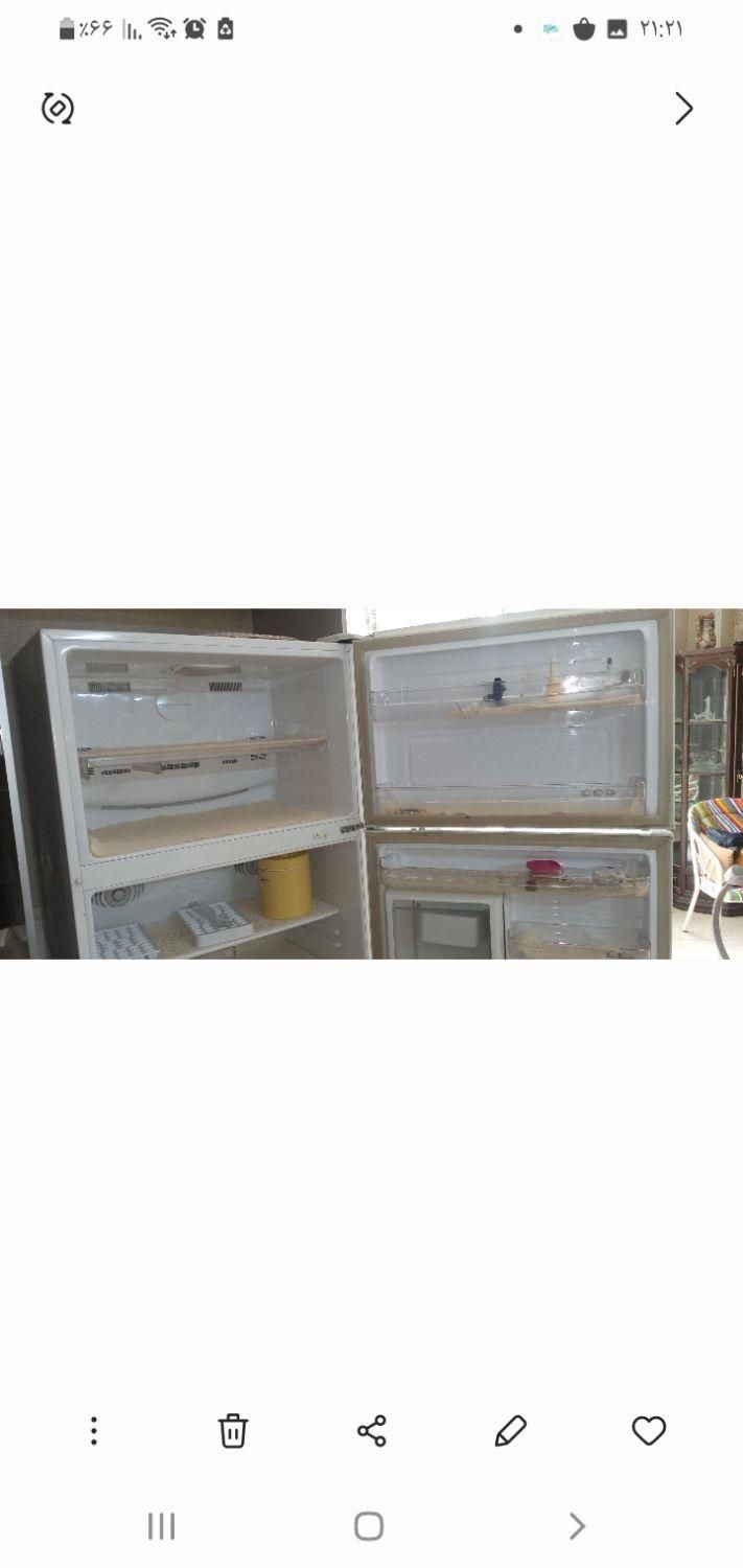 یخچال فریزر بالا پایین سامسونگ بسیار کم کار|یخچال و فریزر|اصفهان, درب کوشک|دیوار