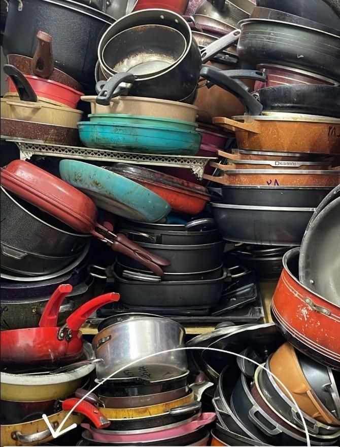 کهنه بده نو بگیر|ظروف پخت‌وپز|قزوین, |دیوار