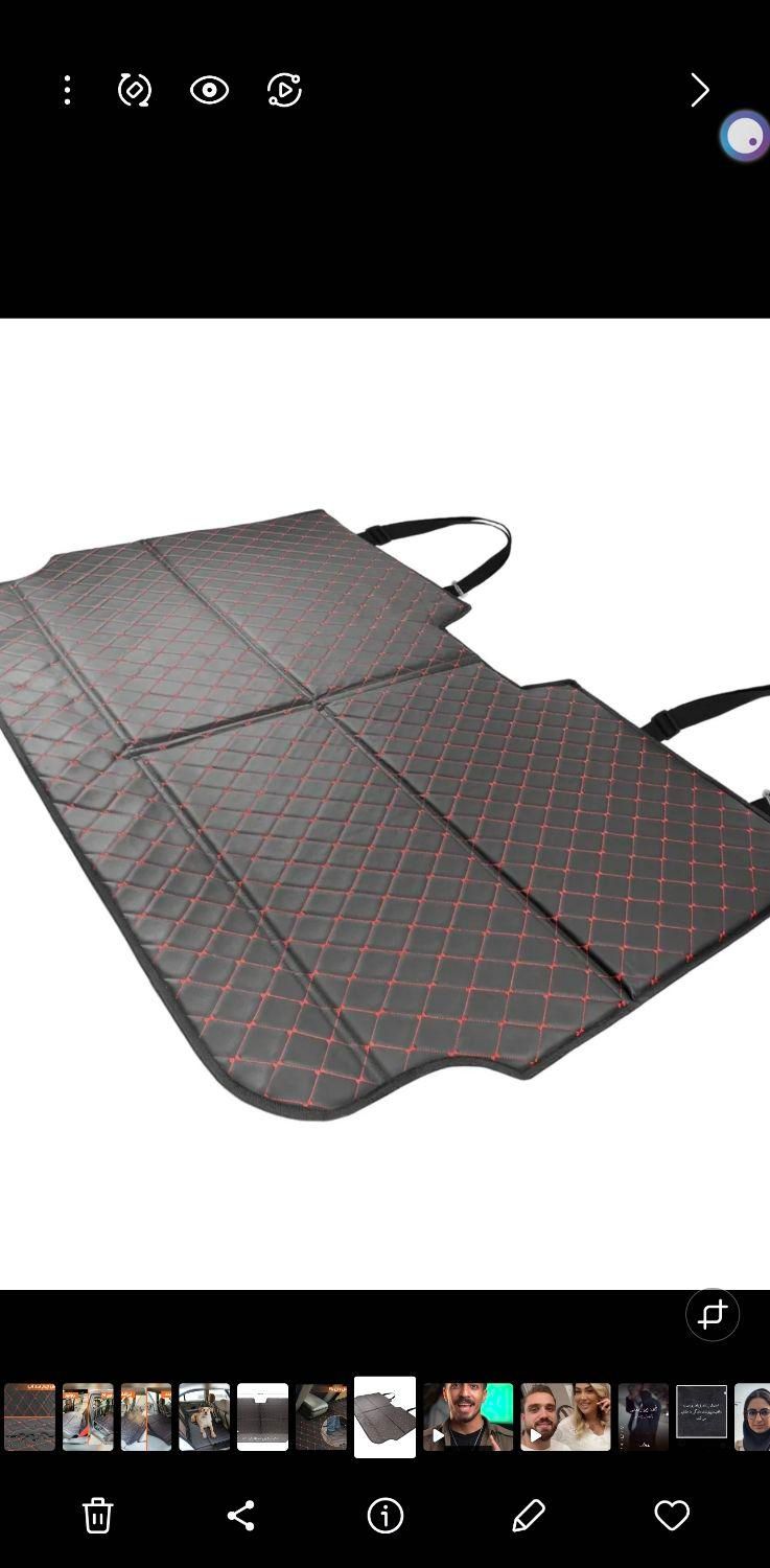 تخت تاشو خودرو به همراه کیف چرمی|تخت و سرویس خواب|تهران, وحیدیه|دیوار