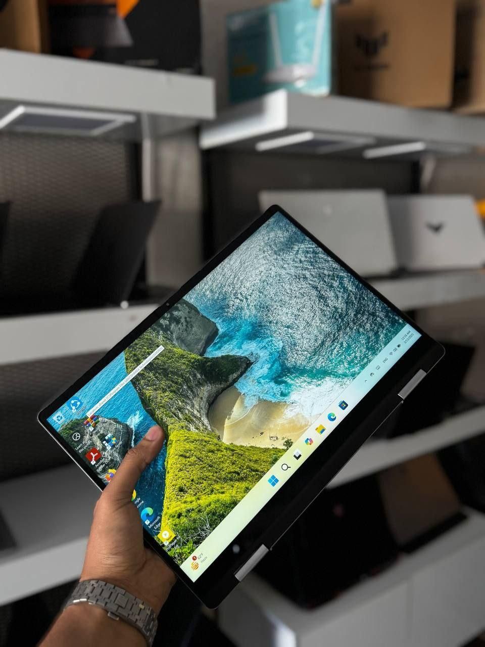 لپ تاپ Dell Inspironنسل چهاردهم Core 7 لمسی چرخشی|رایانه همراه|یزد, |دیوار
