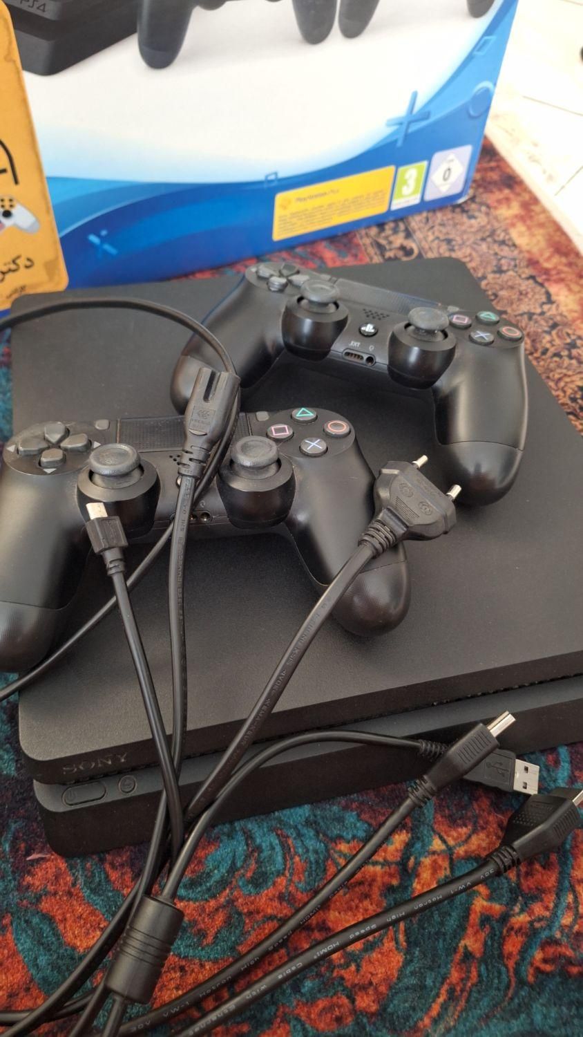 ps4 slim یک ترا دو دسته فابریک سفارش اروپا|کنسول، بازی ویدئویی و آنلاین|تهران, تهرانپارس غربی|دیوار