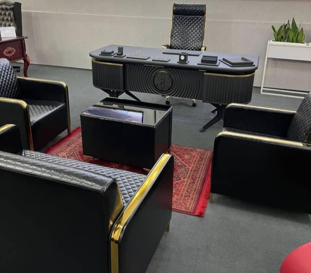 میز صندلی کتابخانه کانتر مبل منبت چرم پارچه گیم نت|مبلمان اداری|تهران, دهکده المپیک|دیوار