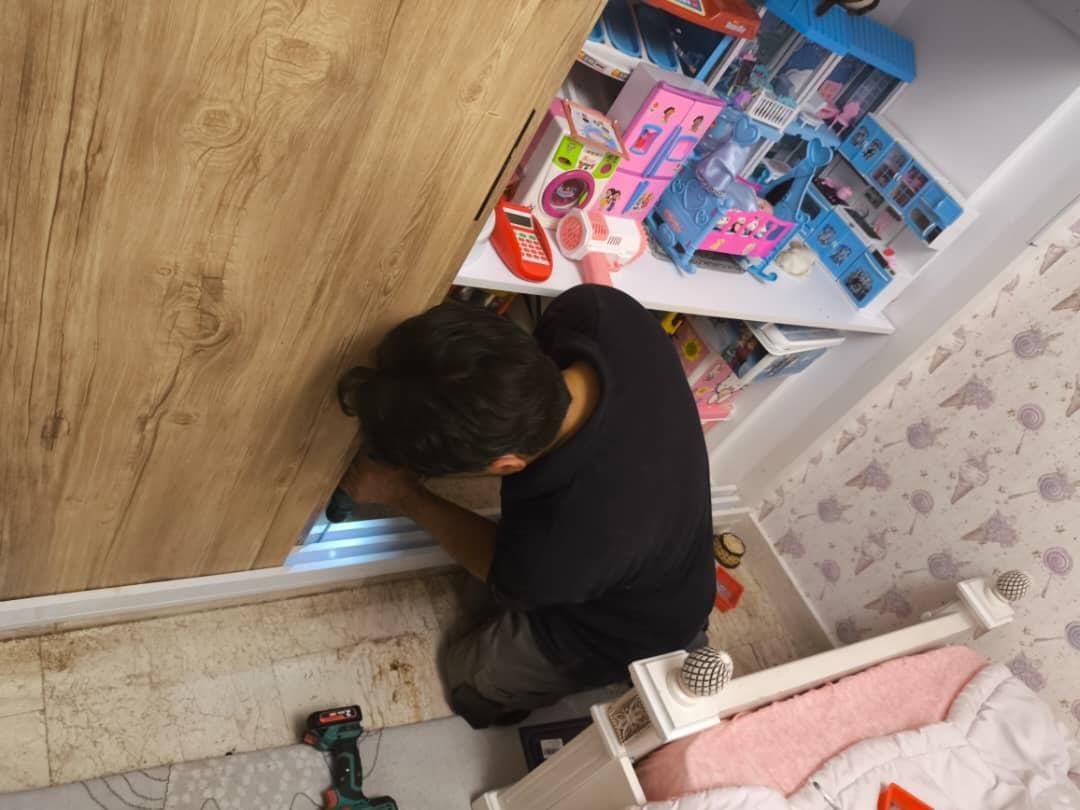 تبدیل درب لولایی کمد به در ریلی و برعکس و تعمیرات|خدمات پیشه و مهارت|تهران, سهروردی|دیوار