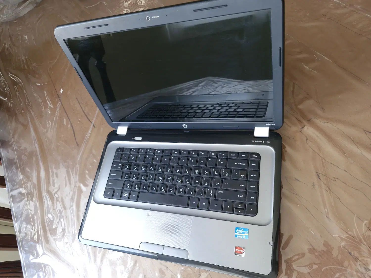 لپتاپ hp پاویلیون g6|رایانه همراه|مشهد, جانباز|دیوار