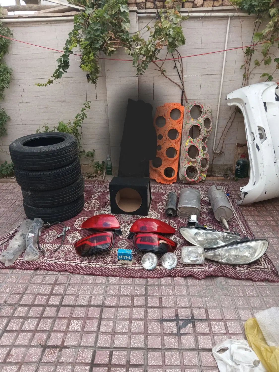لاستیک سایز ۱۶ لوازم مزدا۳ چراغ تیبا چراغ۲۰۶|قطعات یدکی و لوازم جانبی|رباط‌کریم, الارد|دیوار