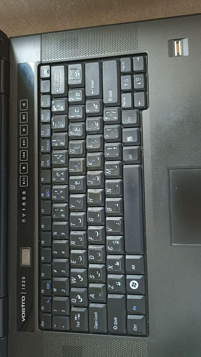 لپ تاپ کارکرده در حد نو dell 1520|رایانه همراه|شیراز, باغشهر قصر سبز|دیوار