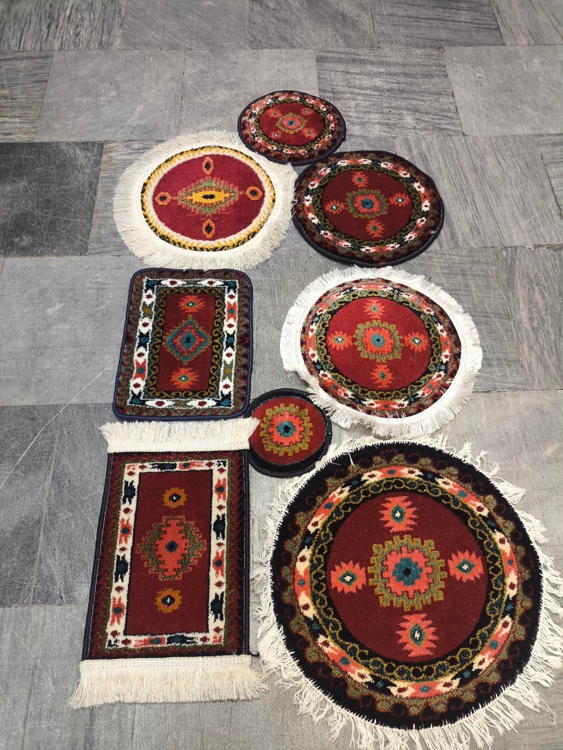دایره عشایری 40×40طرح دستبافت|پادری|تهران, امام حسین(ع)|دیوار