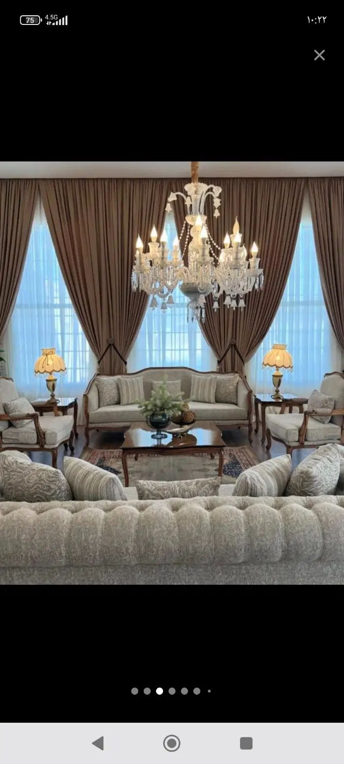 لوستر باکارات|لوستر و چراغ آویز|تهران, دریاچه شهدای خلیج فارس|دیوار