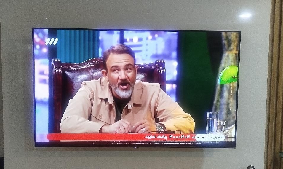 تلویزیون جی پلاس  58 اندروید ،دو کنترل 4k|تلویزیون و پروژکتور|تهران, پردیسان|دیوار