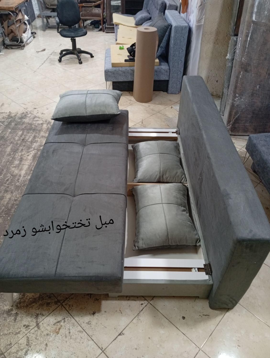 مبل تختخوابشو ثانا تختشو کاناپه تخت خواب شو|مبلمان خانگی و میز عسلی|تهران, تهرانپارس شرقی|دیوار