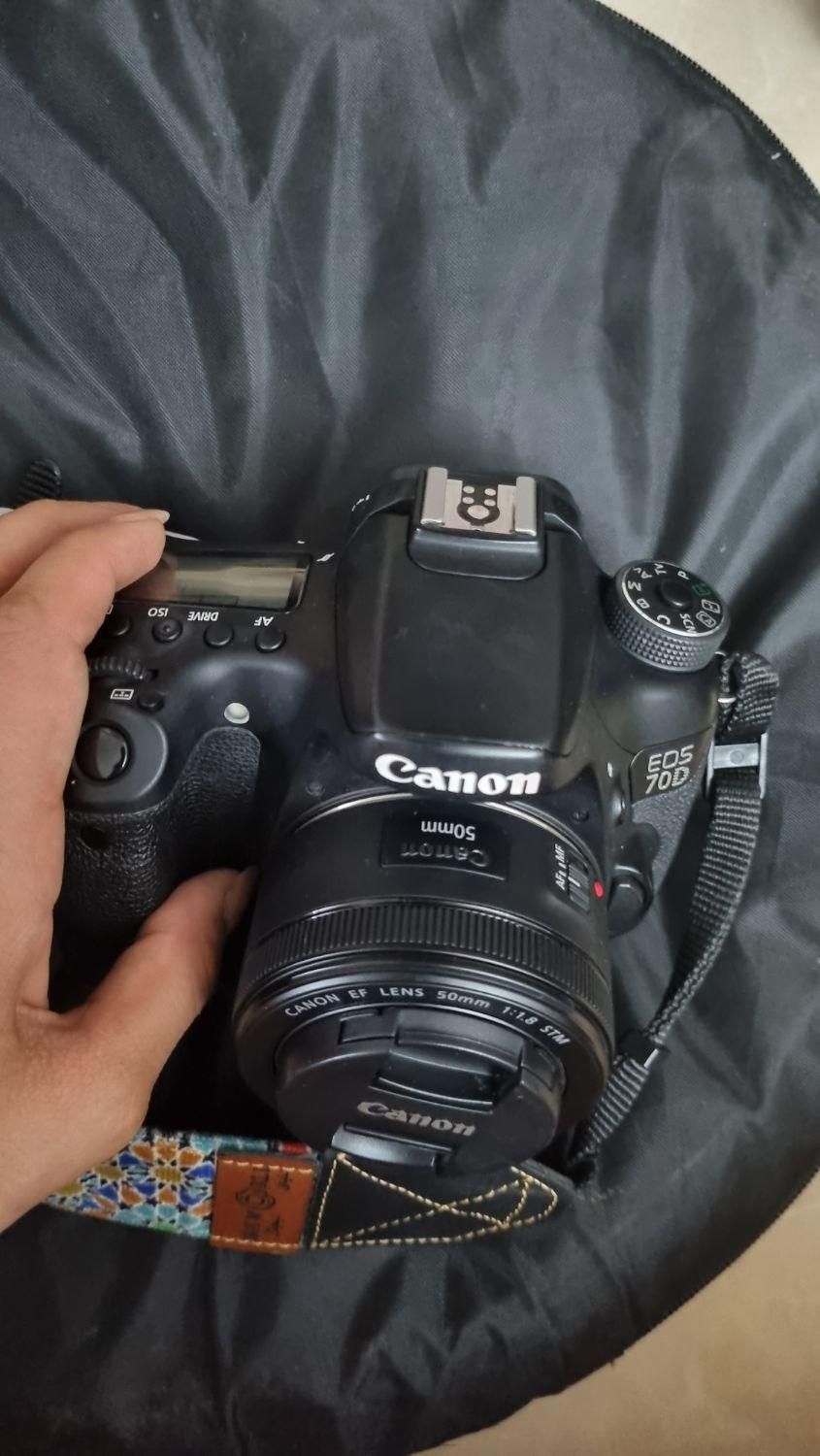 دوربین canon 70D|دوربین عکاسی و فیلم‌برداری|شیراز, گلدشت معالی‌آباد|دیوار