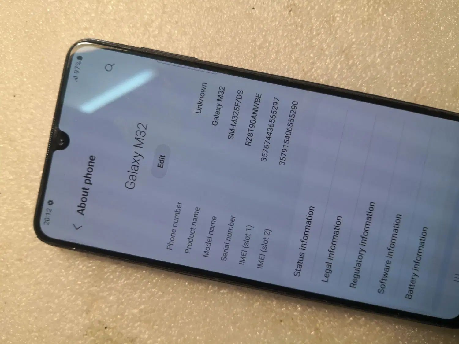 گوشی سامسونگ m32|موبایل|مشهد, سجاد شهر|دیوار
