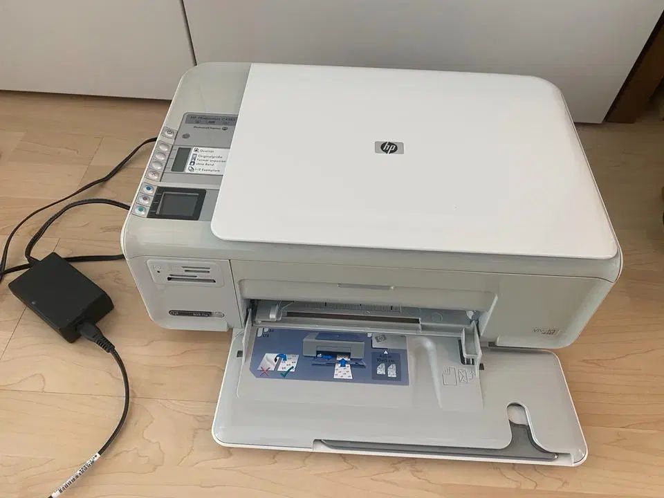 پرینتر رنگی جوهرافشان اسکنر HP C4383|پرینتر، اسکنر، کپی، فکس|کرج, کوی کارمندان جنوبی|دیوار
