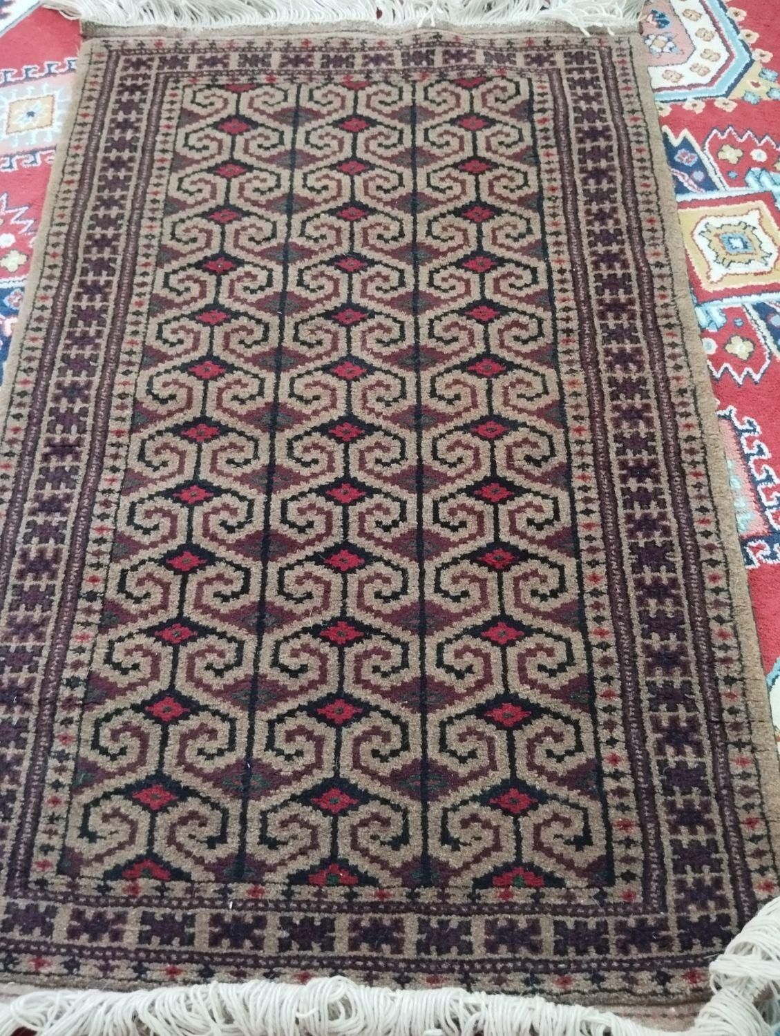 قالیچه دست باف ترکمنی|فرش|گرگان, |دیوار