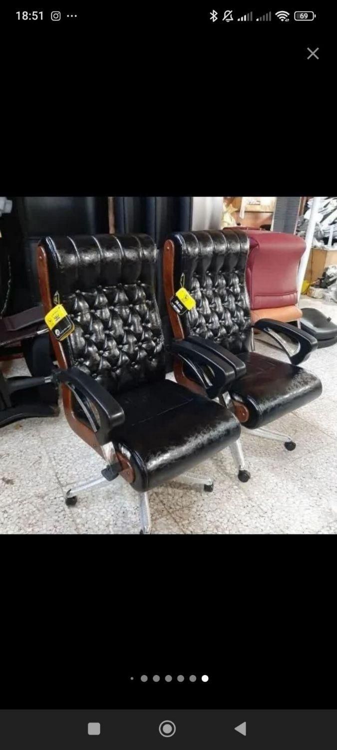 میز صندلی عظیمیه مدیریت کرج کارمندی چرخدار|دفتر کار|کرج, عظیمیه|دیوار