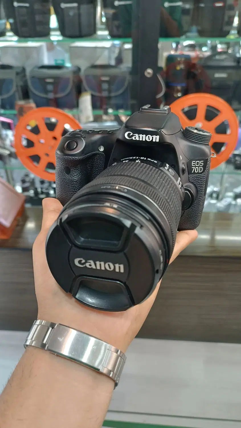 canon 70D +18-135 فول پکیج|دوربین عکاسی و فیلم‌برداری|تهران, امام خمینی|دیوار