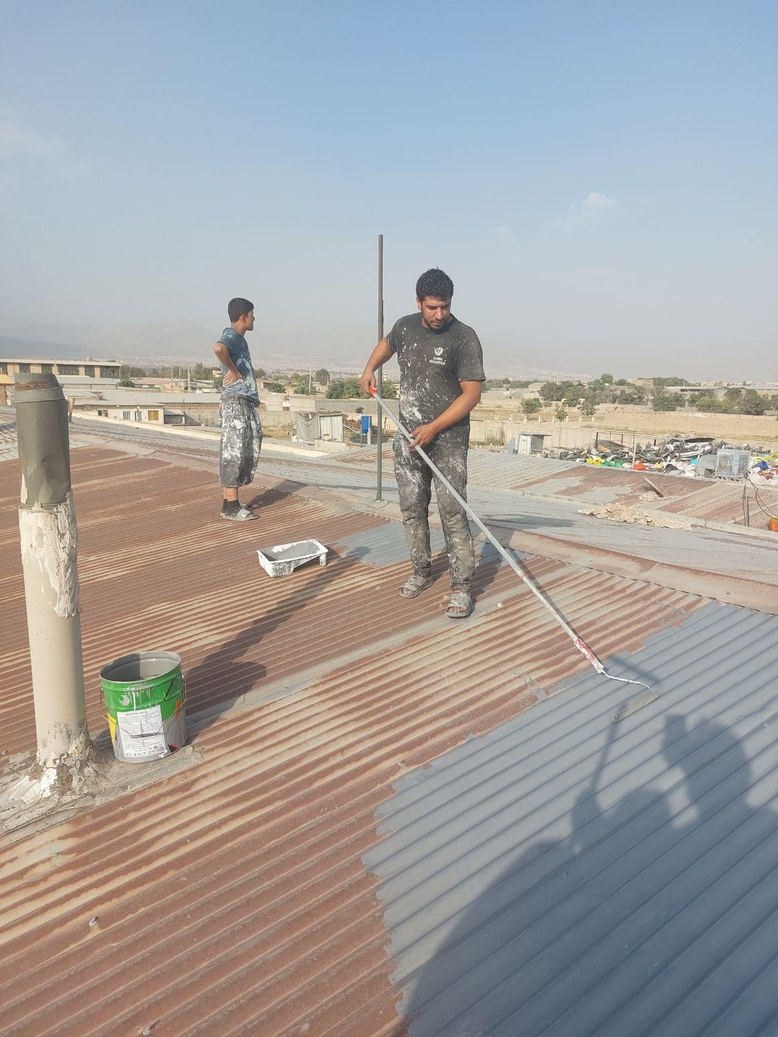 رنگ کاری آمیزی نقاش و نقاشی ساختمان|خدمات پیشه و مهارت|کرج, فاز ۳ گوهردشت|دیوار