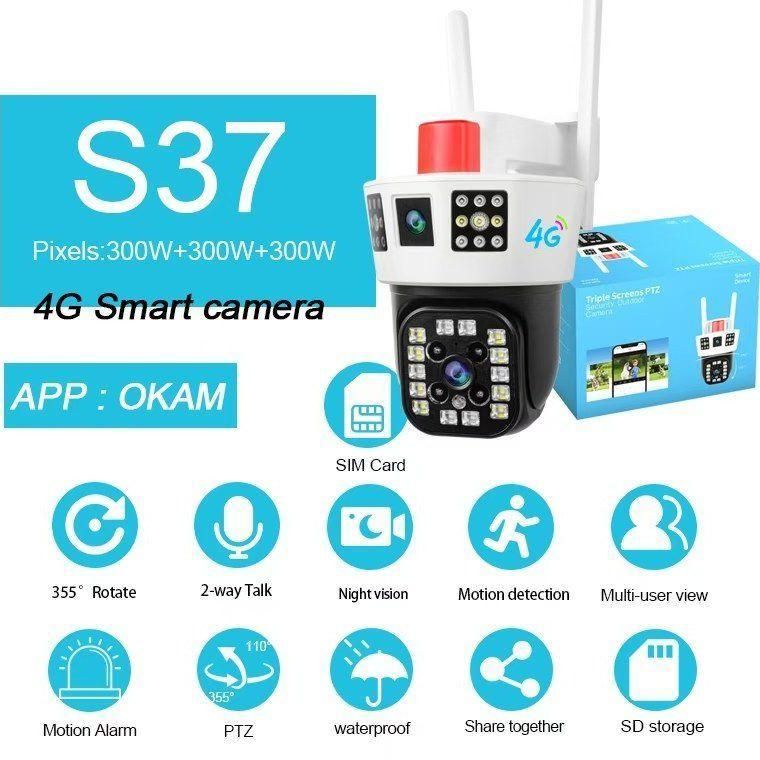 دوربین 4G سیم‌کارتی فقط سیم‌کارت بنداز و وصل شو|دوربین مداربسته|قم, عمار یاسر|دیوار