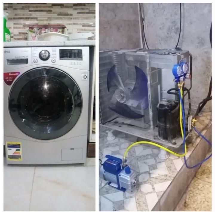 تعمیر نصب ماشین لباسشویی وکولر|خدمات پیشه و مهارت|اهواز, سپیدار|دیوار