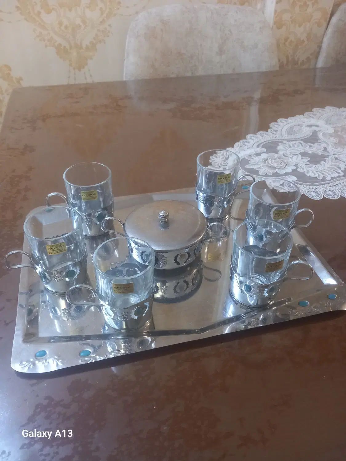ست چای خوری (قدیمی)|کلکسیون اشیاء عتیقه|تهران, سلسبیل شمالی|دیوار
