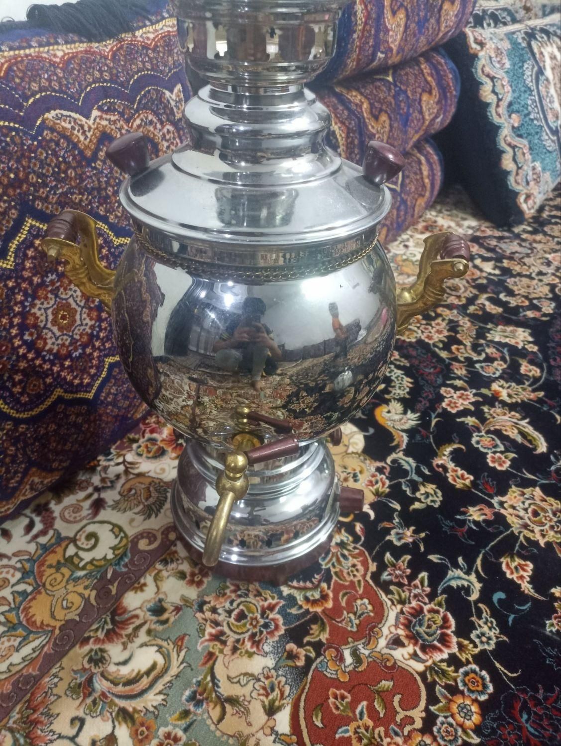 سماور چیزیه نونو برنجی|سماور، چای‌ساز، قهوه‌ساز|مشهد, رسالت|دیوار