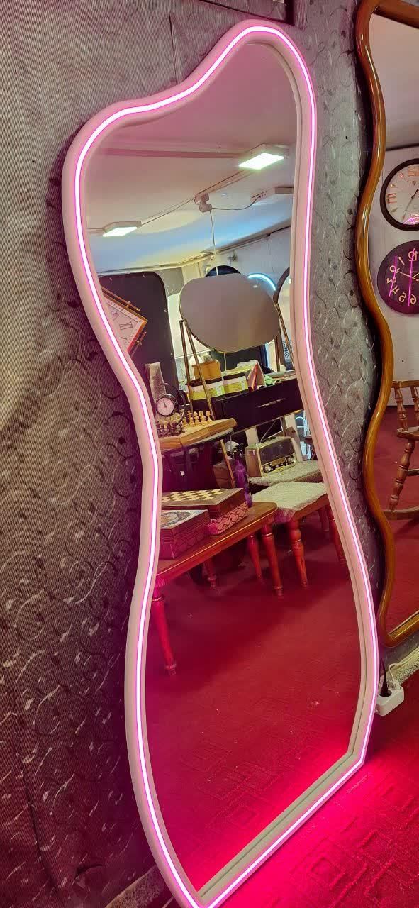 آینه قدی نئون|آینه|یزد, |دیوار