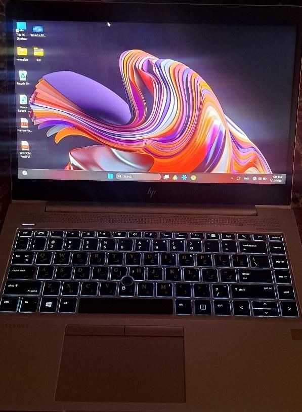 لپ تاپ مهندسی  hp745 G5|رایانه همراه|بم, |دیوار