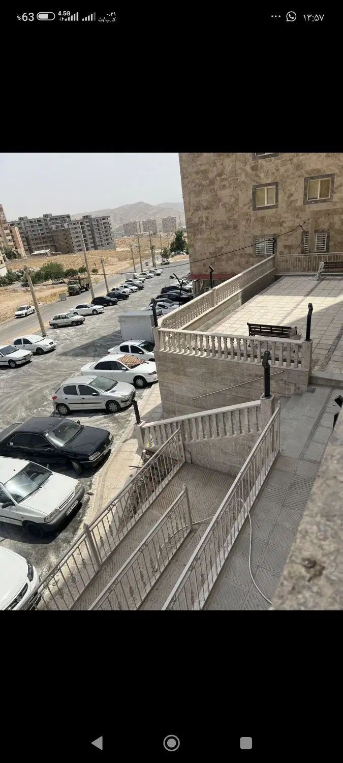 آپارتمان بلوار دانش دو خواب نوساز۱۰۰متر|اجارهٔ آپارتمان|صدرا-فارس, فاز ۱|دیوار