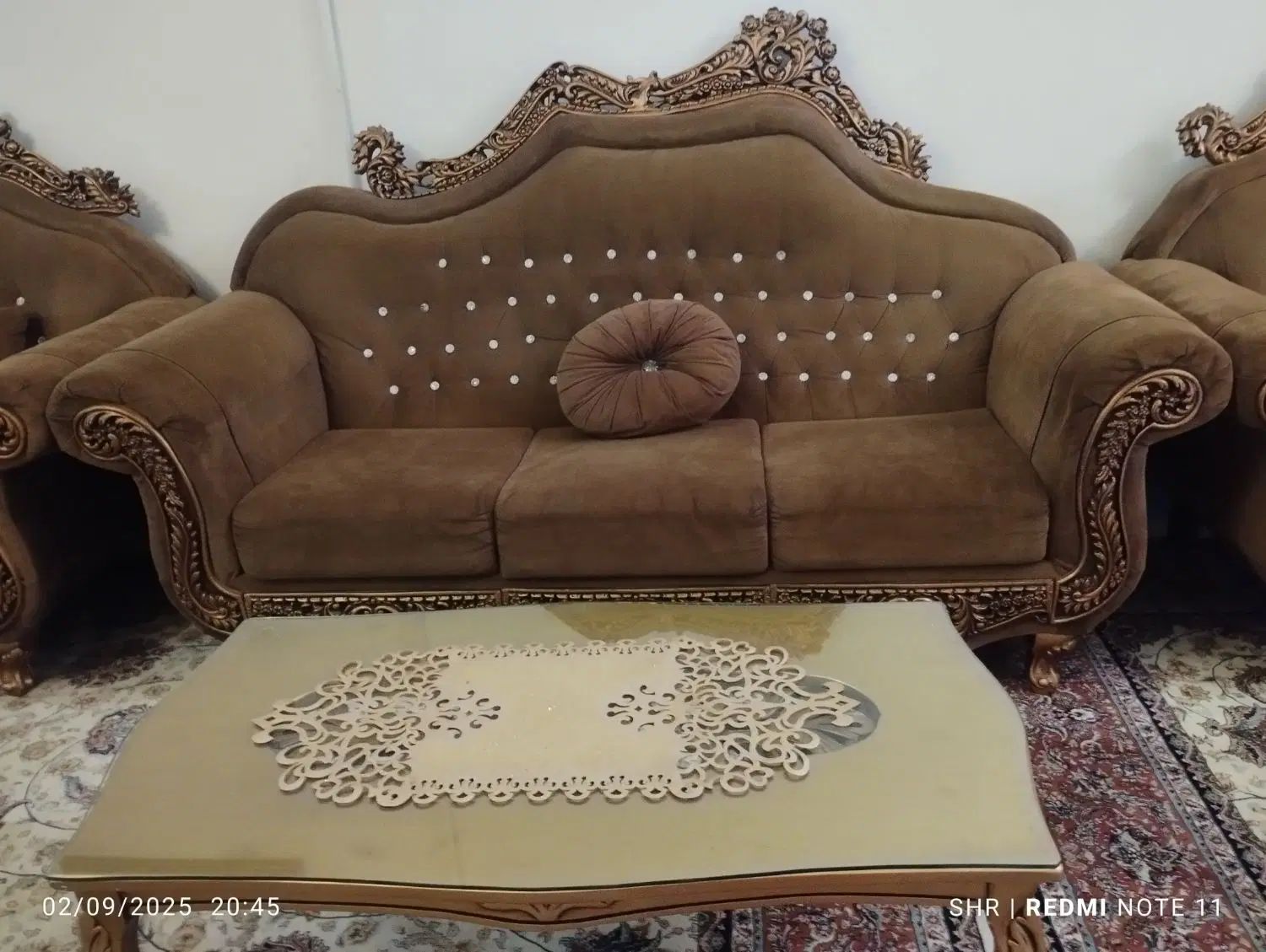 مبل ۸ نفره|مبلمان خانگی و میز عسلی|مشهد, شهید معقول|دیوار