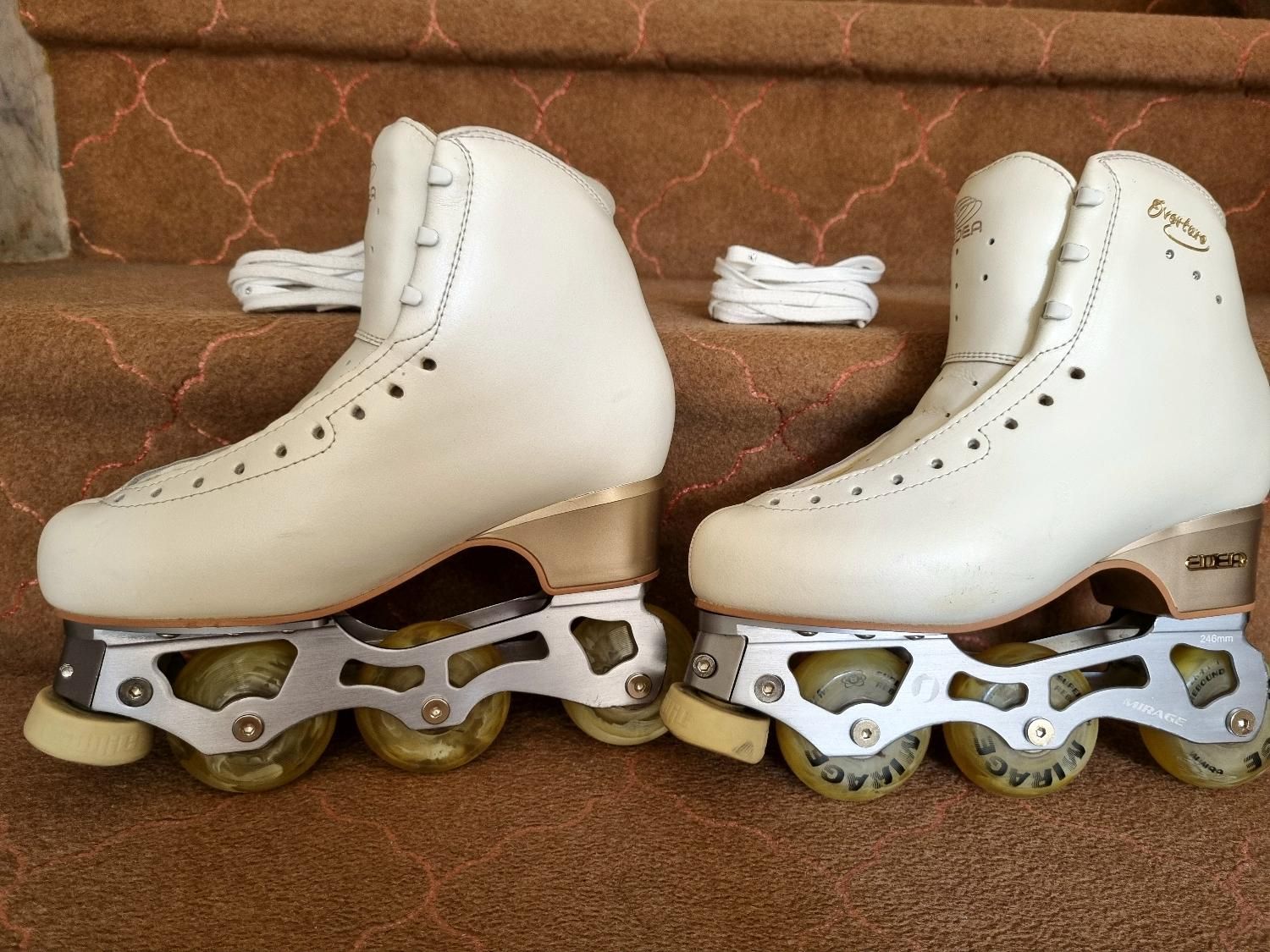 کفش اسکیت نمایشی ایتالیایی ایده‌آ ۳ ستاره|دوچرخه، اسکیت، اسکوتر|شاهین‌شهر, پاسداران|دیوار