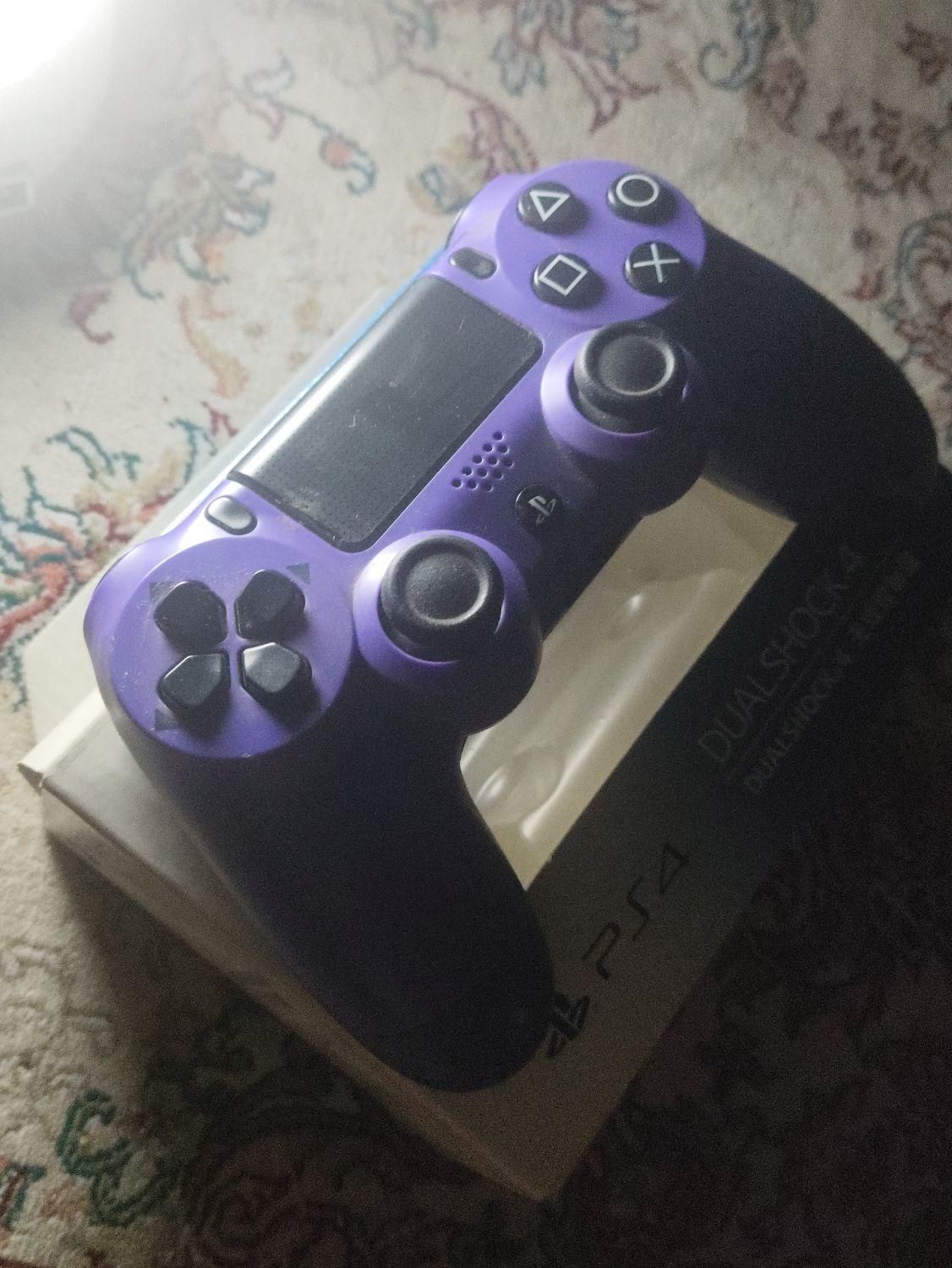 دسته ps4 slim بنفش|کنسول، بازی ویدئویی و آنلاین|تهران, خرمشهر|دیوار