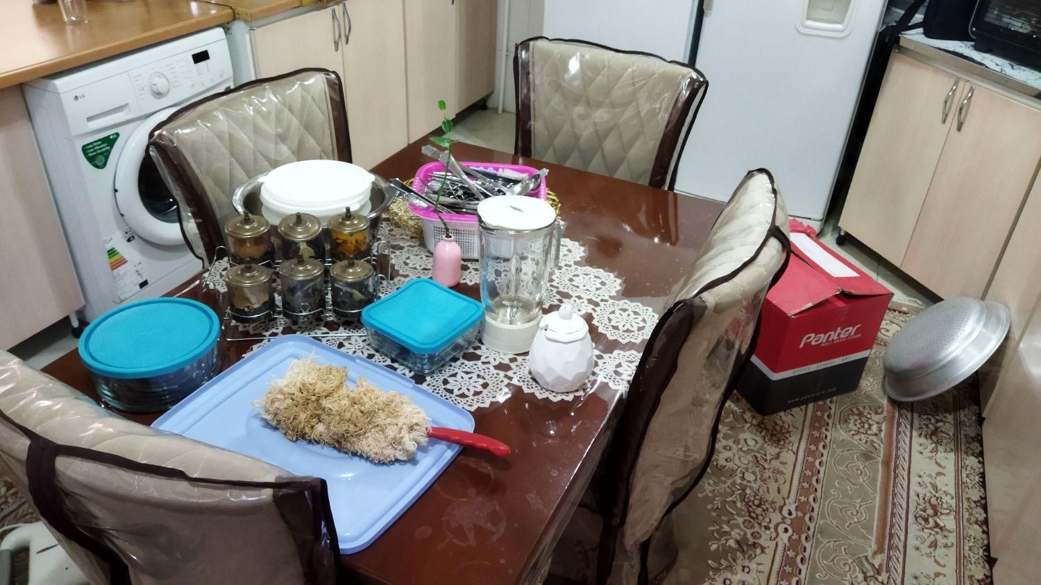 میز ۴ نفره  ناهار خوری|میز و صندلی غذاخوری|مبارکه, |دیوار
