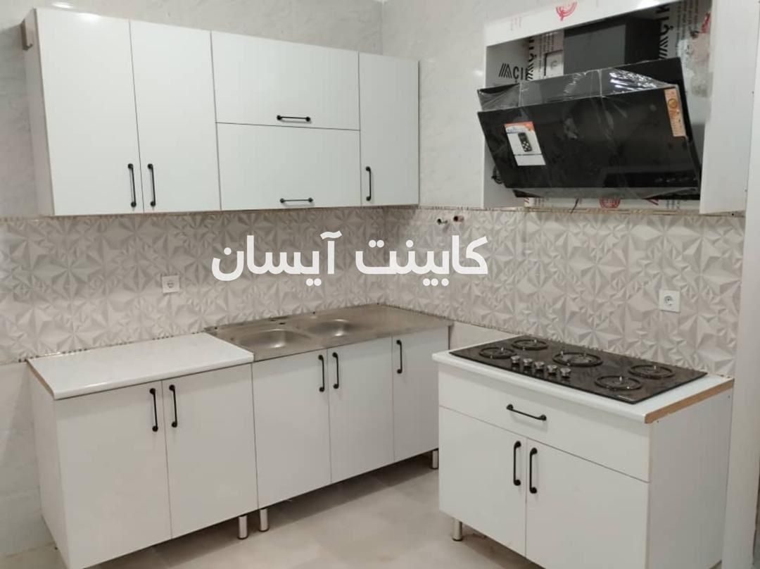 کابینت هایگلاس دستگیره مشکی آیسان پلاس+|مصالح و تجهیزات ساختمان|زنجان, |دیوار