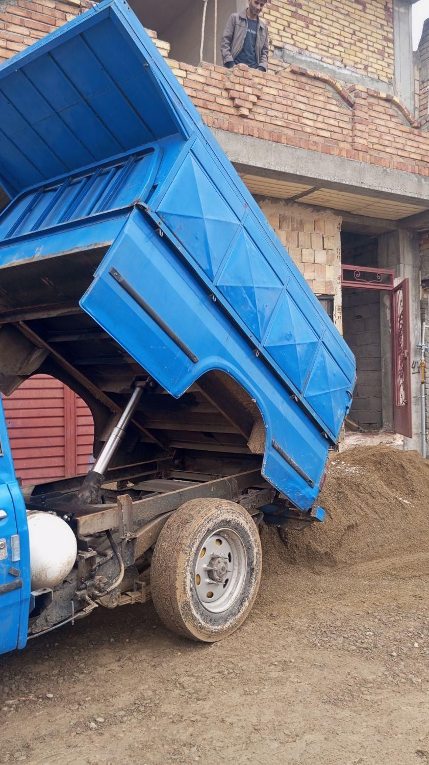 وانت نیسان کمپرسی حمل بار و نخاله سیمان و تخریب|خدمات حمل و نقل|ارومیه, |دیوار