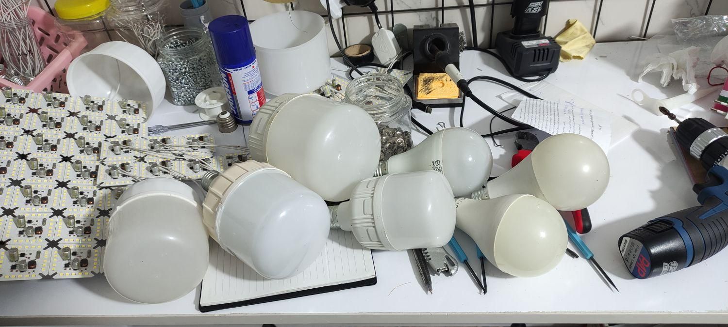 لامپ کم مصرف گارانتی بالای یکسال|لامپ و چراغ|لالی, |دیوار