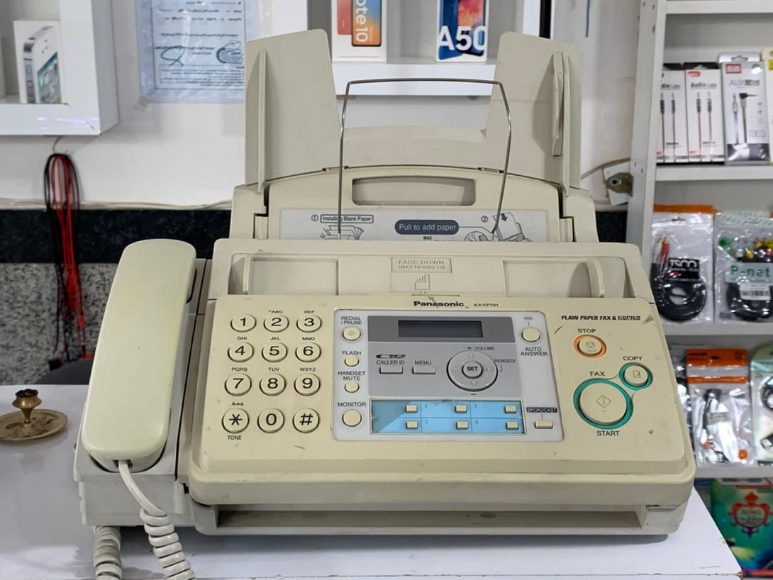 دو فکس سالم Panasonic و Sharp با قیمت مناسب|پرینتر، اسکنر، کپی، فکس|مشهد, وکیل‌آباد|دیوار