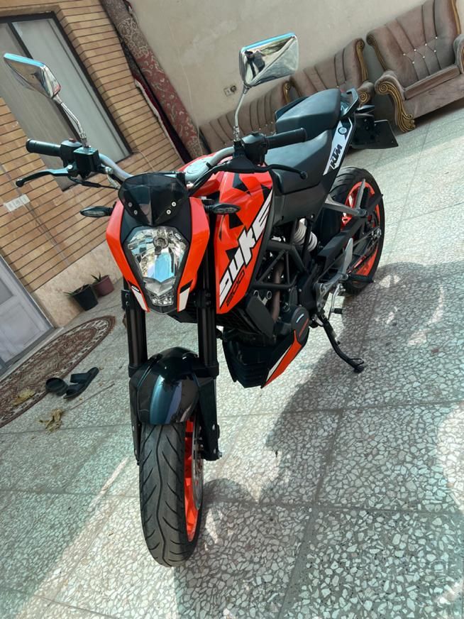 KTM duk 200|موتورسیکلت|کاشان, رجایی|دیوار